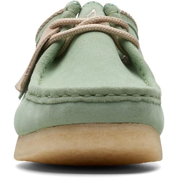 NWT Clarks Mens Originals IconWallabee ,Green Embroidery-Size 10.5 - Picture 5 of 6